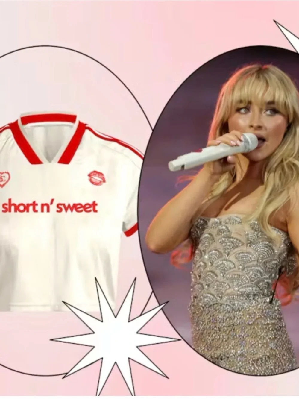 SABRINA CARPENTER short n' sweet Graphic Soccer Jersey 69 Merch